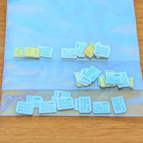 Other - Lot of 30 Sprint/Verizon Nano SIM cards💥PRICE DROP💥